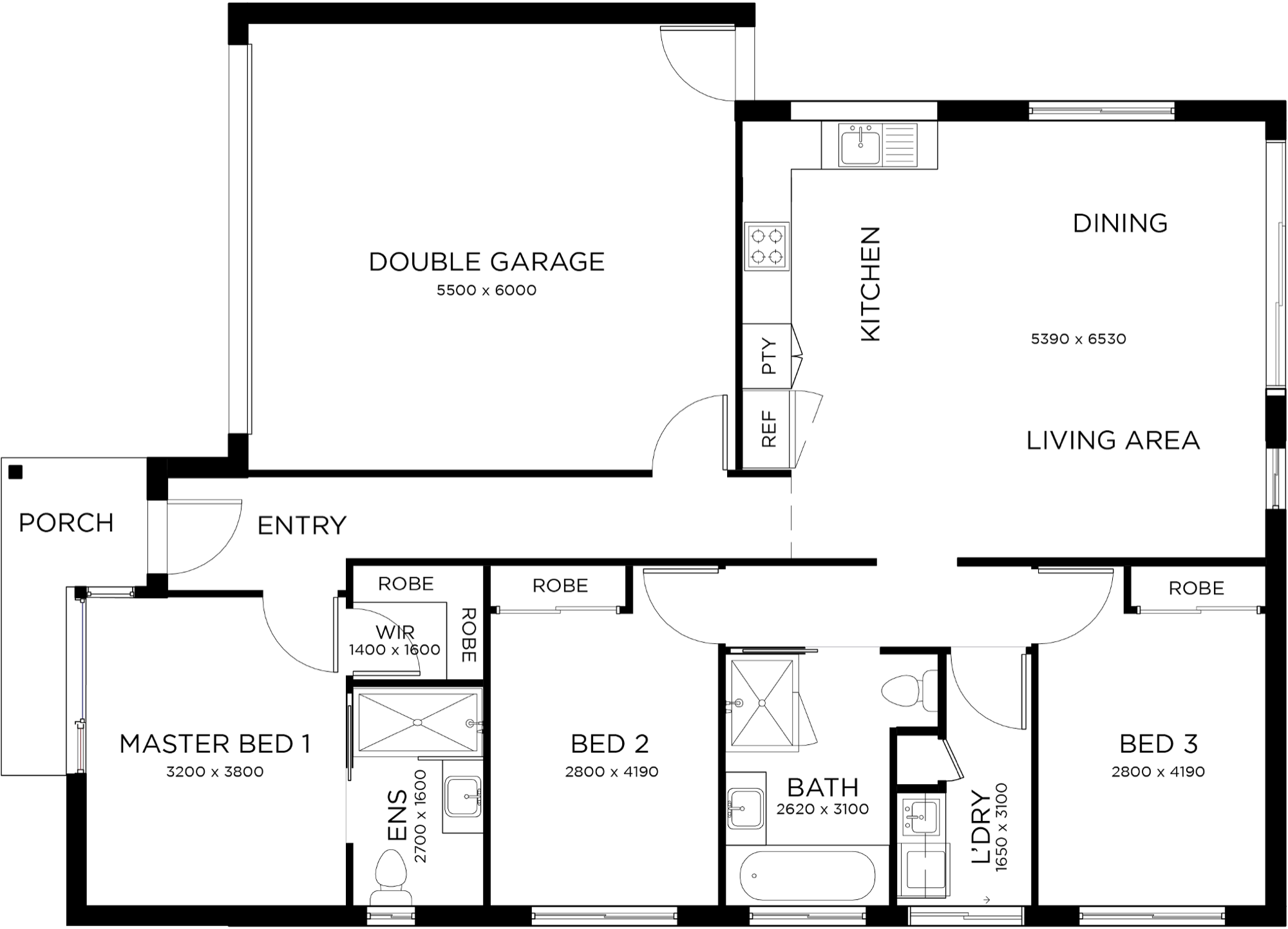 Willow floor plan